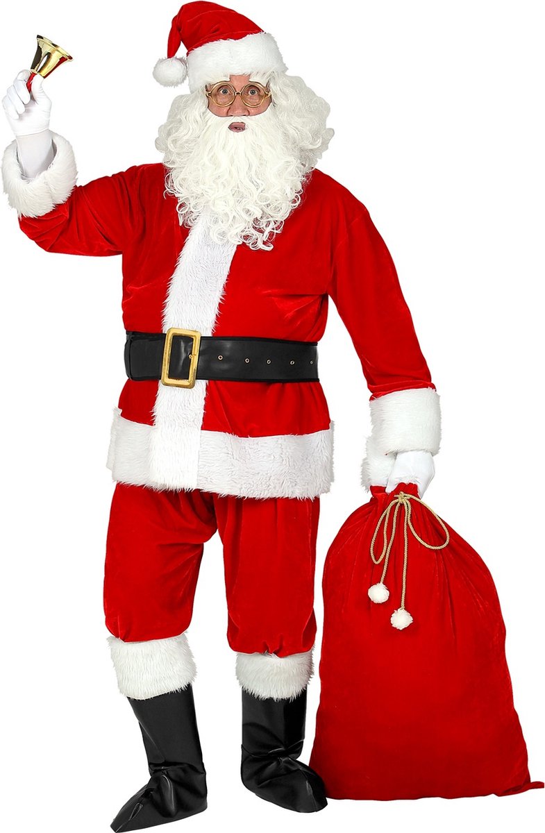 Finidi Weihnachtsmannanzug Deluxe verschneit
