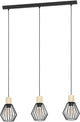 Eglo Palmorla - Hängelampe - E27 - 76 cm - Schwarzbraun