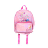 Rucksack glänzend rosa fabelhaft - afbeelding 1