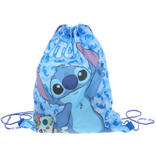 Stitch Gym-Schwimmtasche blau 40x35 cm | 3 Stück