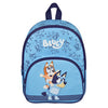 Rucksack mit Vordertasche blau