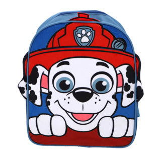 Pfotenpatrouille Plüsch Rucksack Marshall 31x25.5x8,5 cm Blau