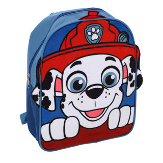 Pfotenpatrouille Plüsch Rucksack Marshall 31x25.5x8,5 cm Blau