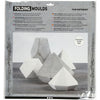 Creativ Company Formen, geometrische Formen, H: 6-13 cm, transparent, 5 Stück 1 Box
