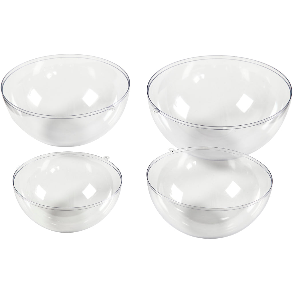Kreativfirma Kunststoffschimmelformen bilden transparent, 4st.