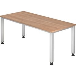 Bach Schreibtischhammer VQS19 N braun 1800 mm x 685 mm