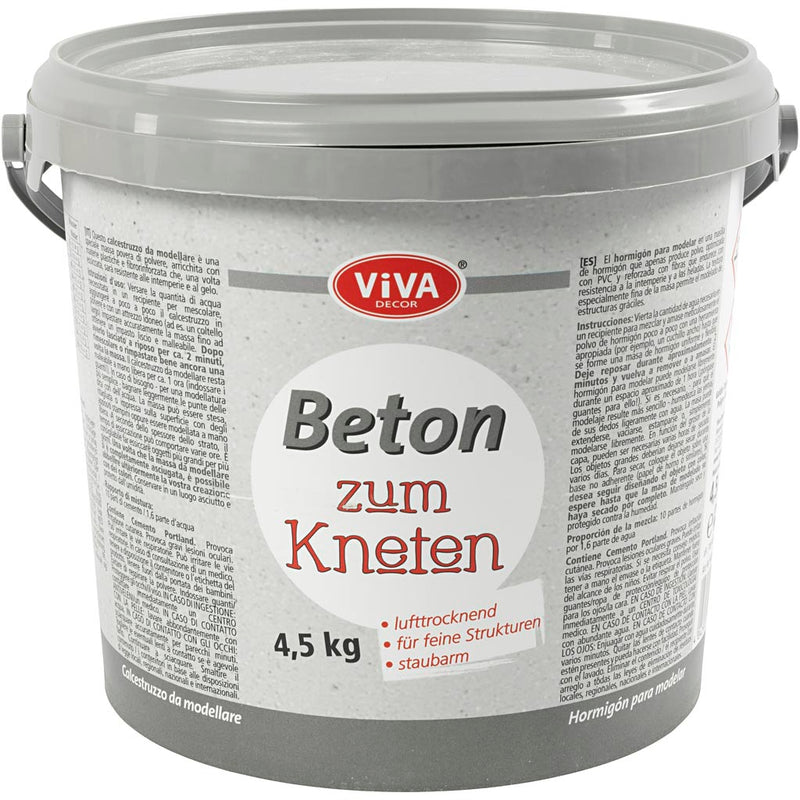 Viva Decor Knied Beton, grau, 4500 g 1 Box