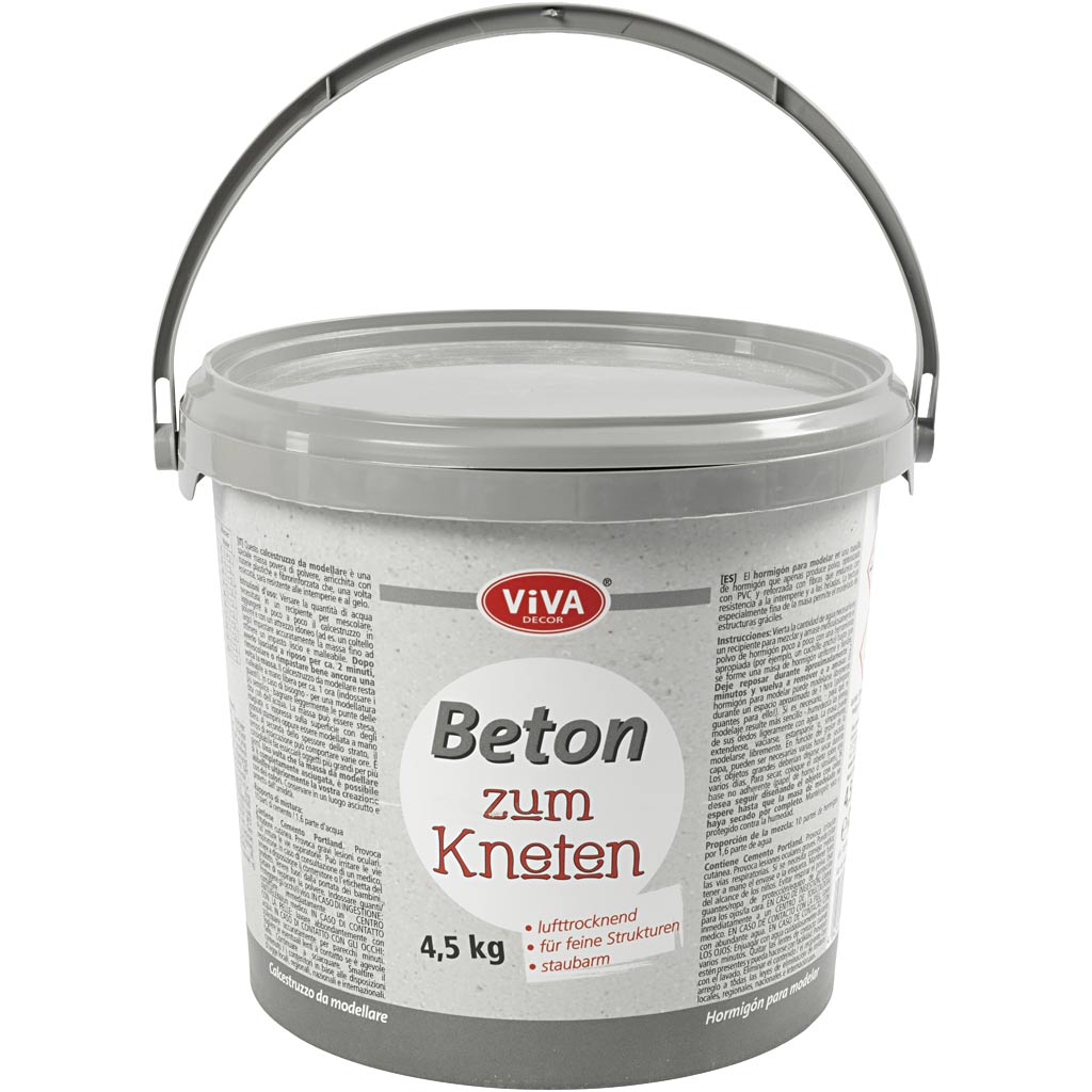 Viva Decor Knied Beton, grau, 4500 g 1 Box