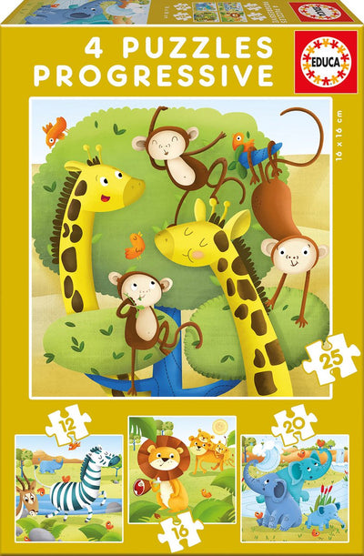 Educa-Puzzle – 4 progressive Rätsel