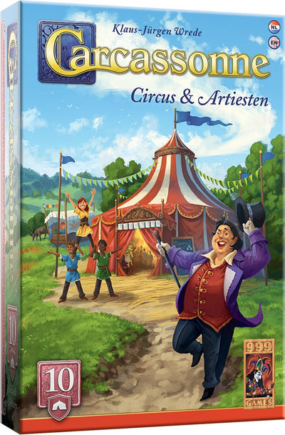 999Games 999 Games Carcassonne Zirkuskünstler-Erweiterung