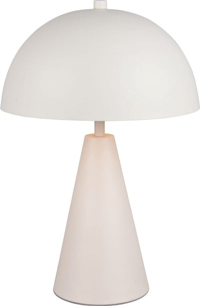 Trio Alfie - Tischleuchte - Grau Warm - exkl. 1x E27 4,9 W - Schnurschalter - grün