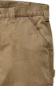 Carhartt gewaschene Twill-Latzhose B324, dunkles Khaki-W34-L34