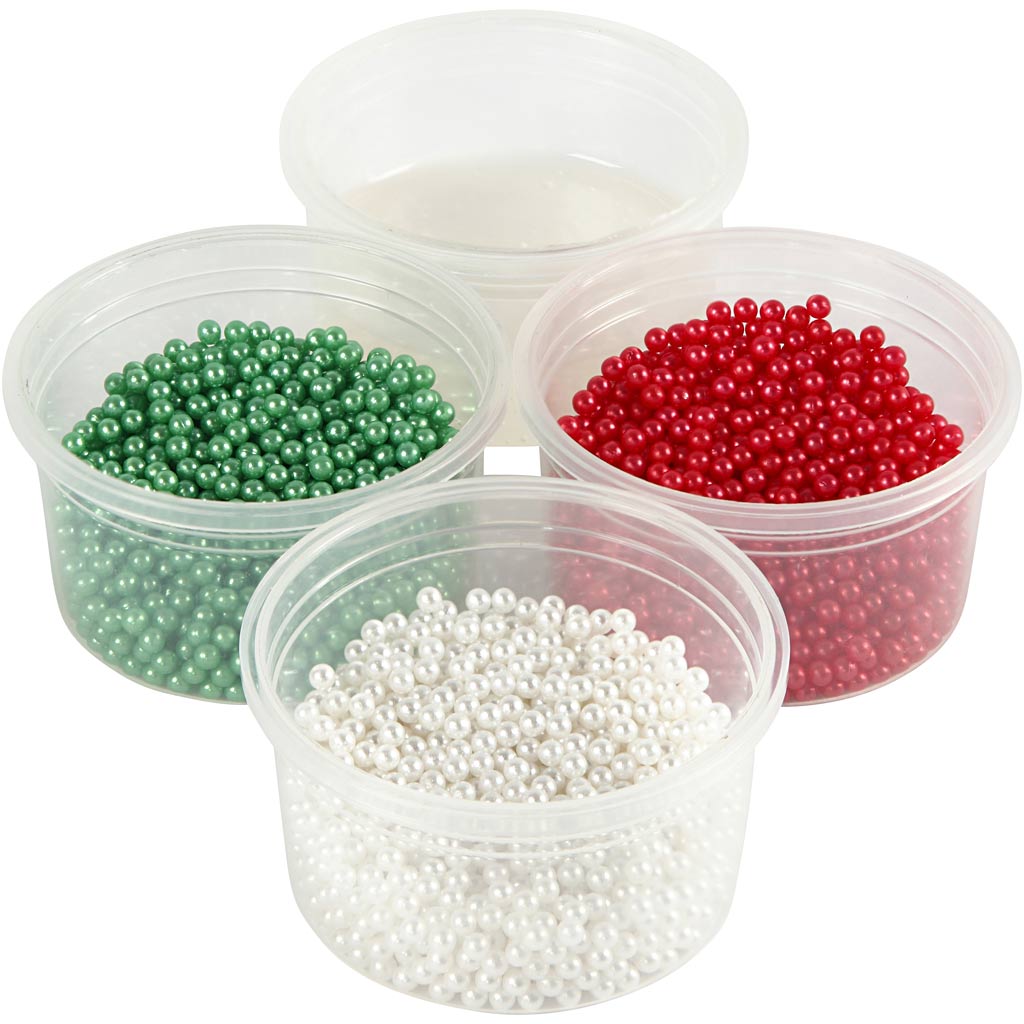 Perlknete®, verschiedene Farben, 3x25+38 gr, 1 Set