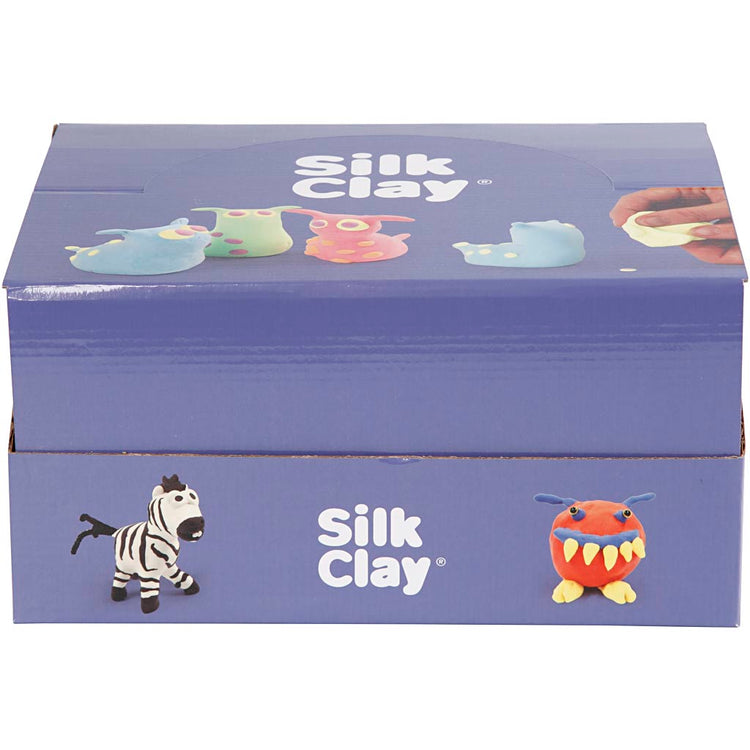Silk Clay®, Neonfarben, Standardfarben, 12er Set 1 Box