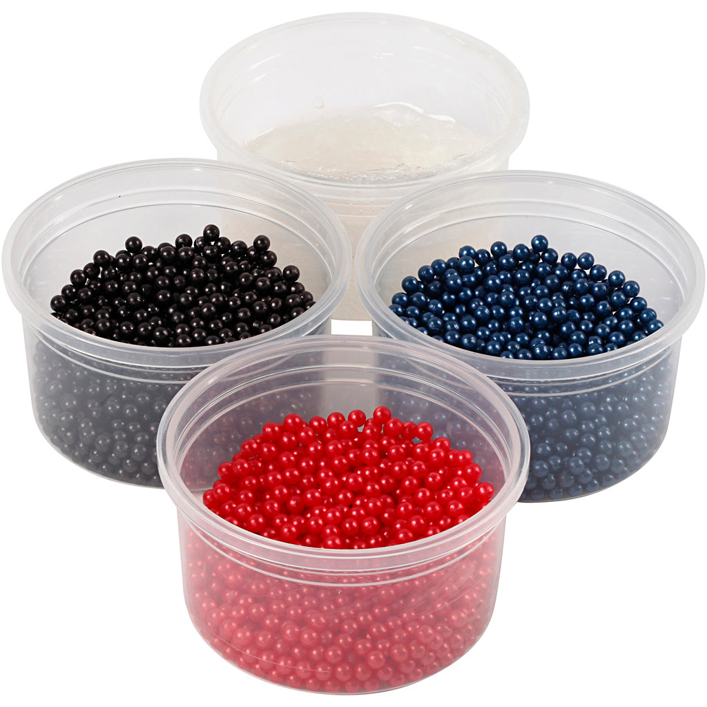 Perlknete®, verschiedene Farben, 3x25+38 gr, 1 Set