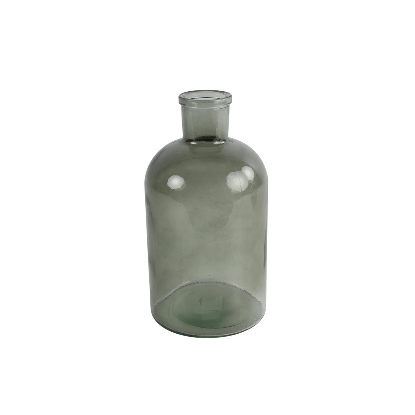 Countryfield Vase Glas grau 14x14x27cm