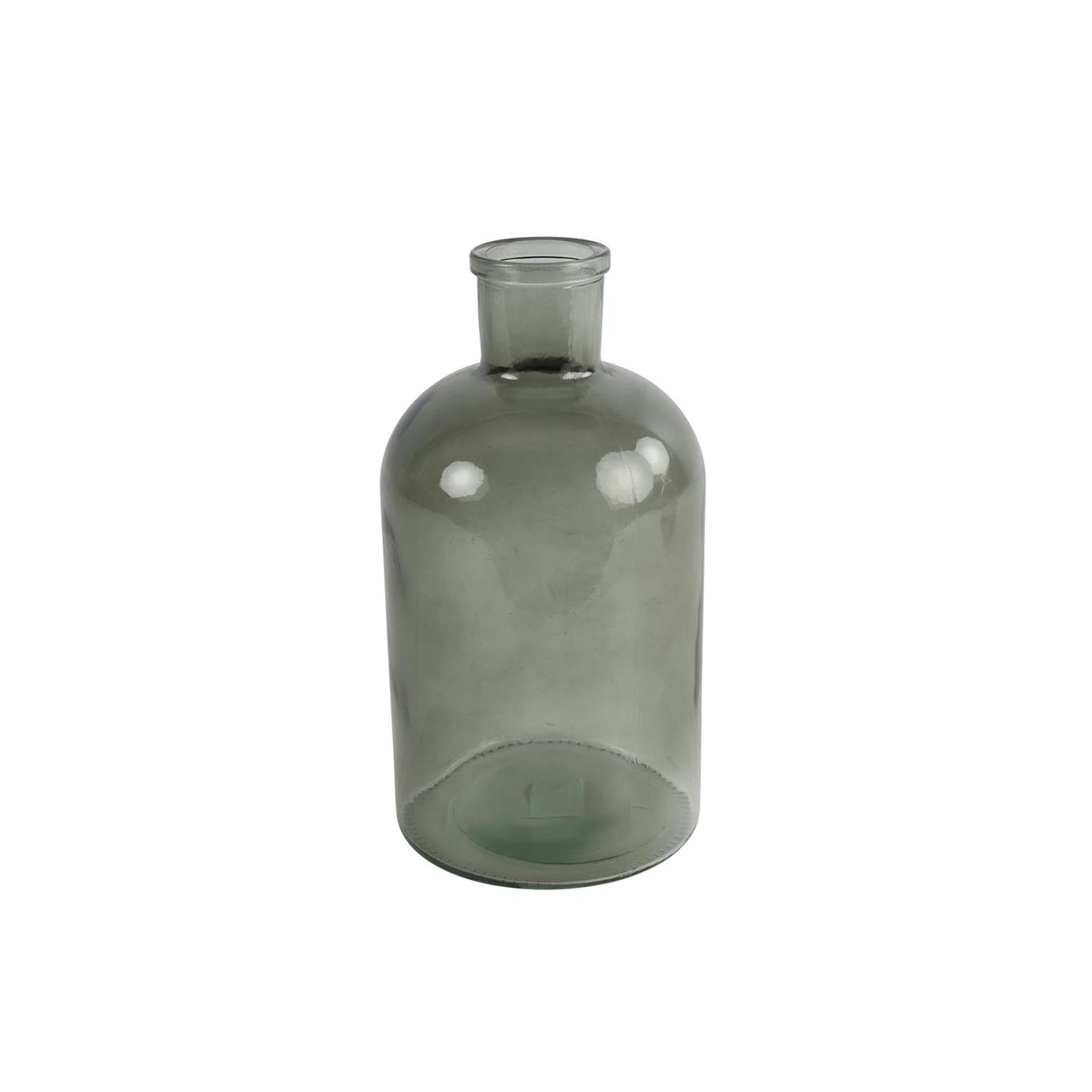 Countryfield Vase Glas grau 14x14x27cm