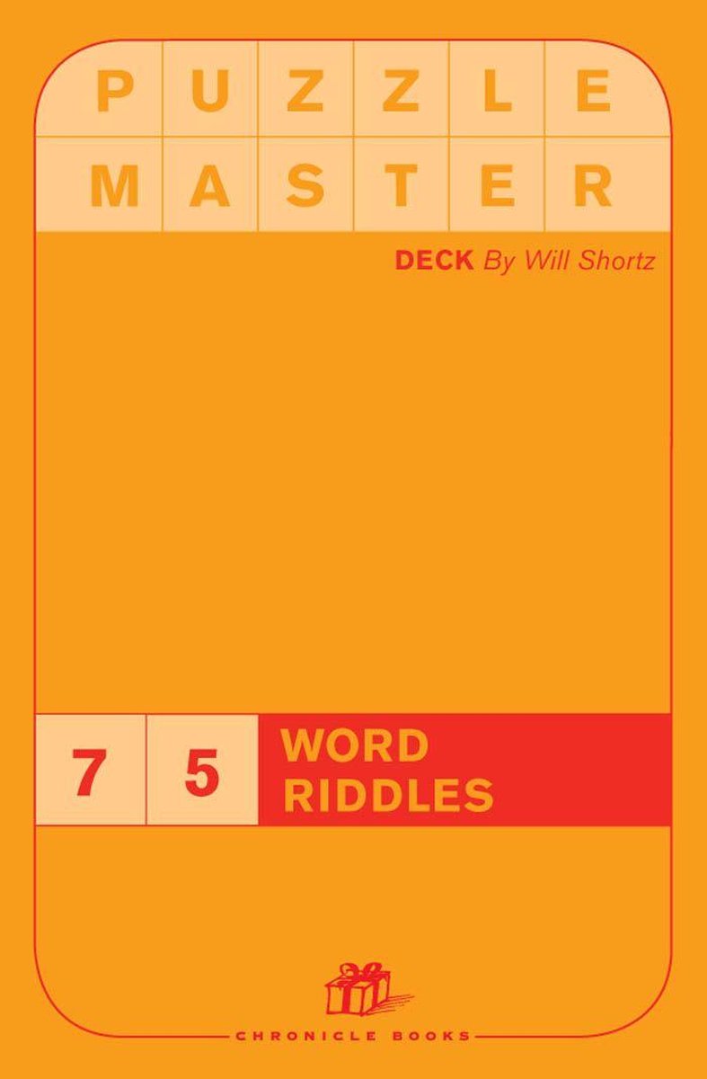 Puzzlemaster – Puzzlemaster-Deck: 75 Worträtsel