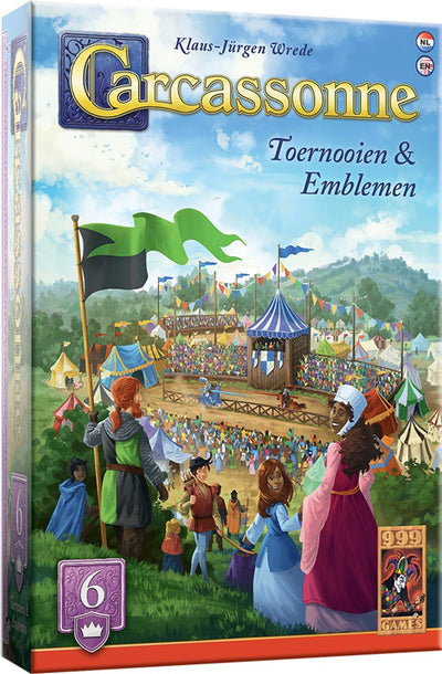 999Games 999 Games Carcassonne Turniere Embleme Erweiterung