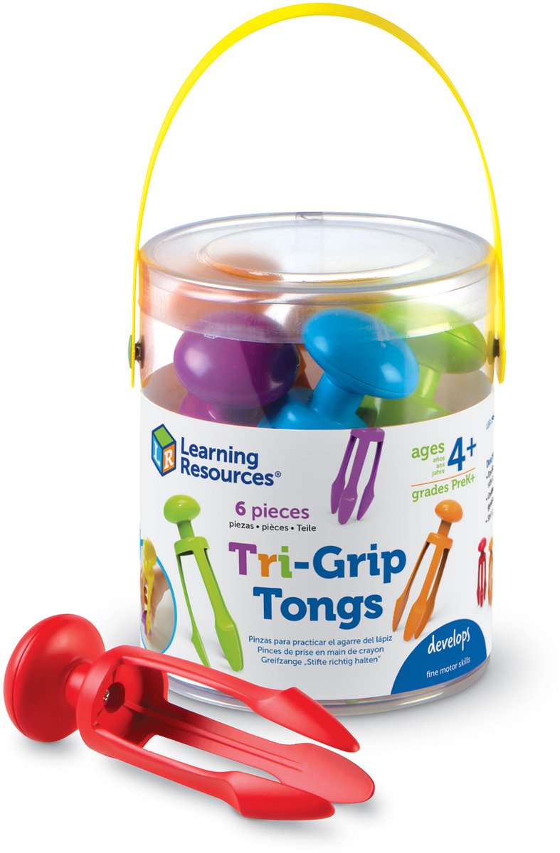 Lernressourcen Tri-Grip-Zange (6er-Set) – 3+