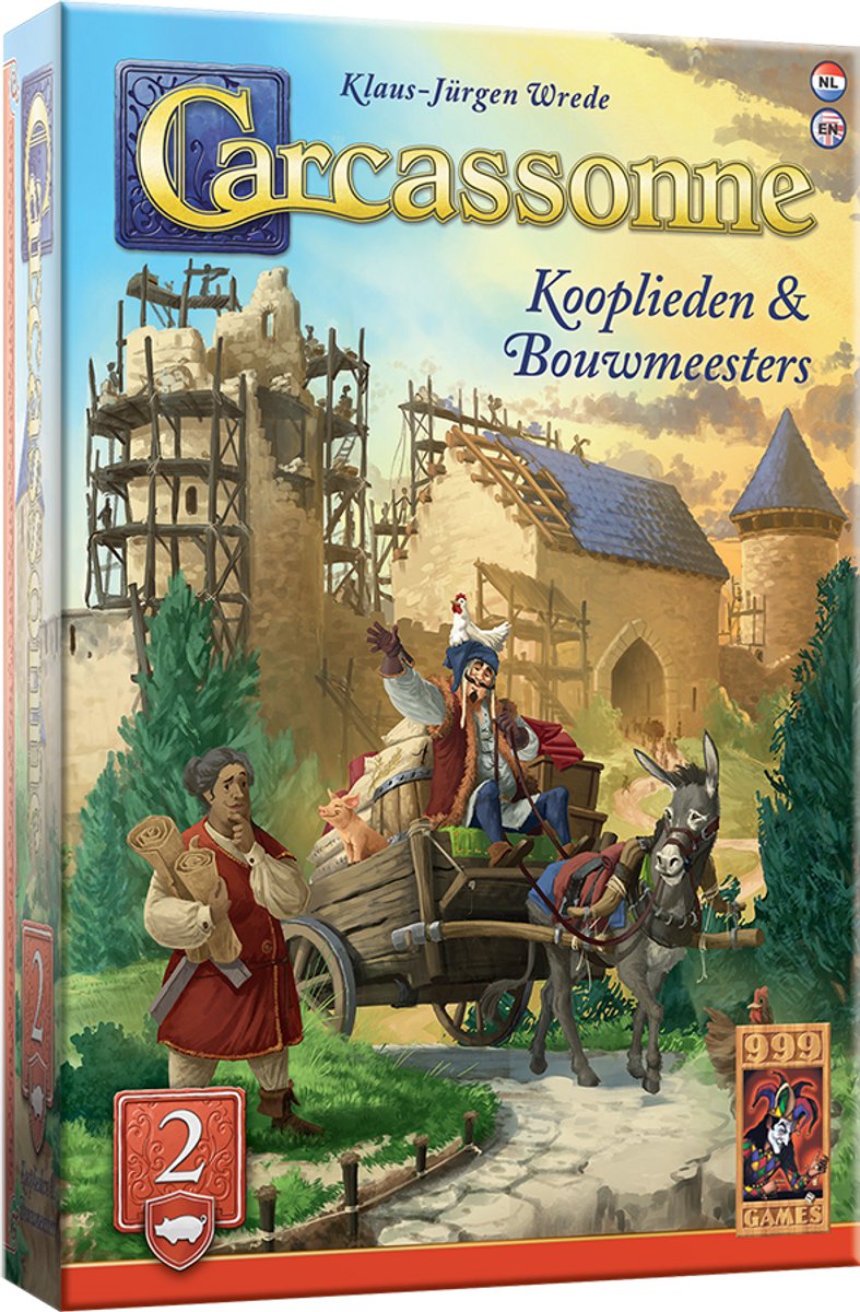 999 Games 999 Games Carcassonne Merchants Builders Erweiterung