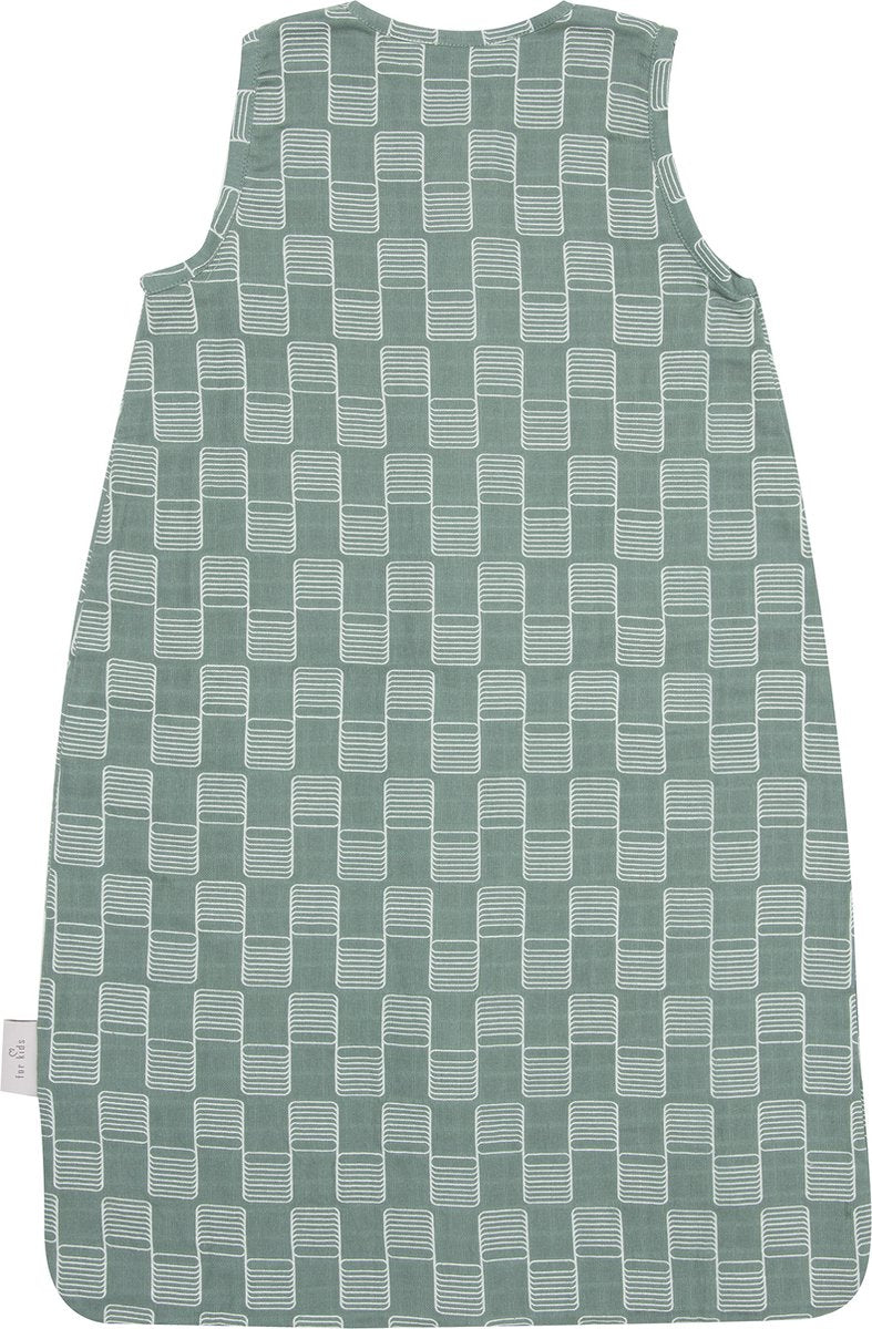 Witlof für Kinderschlafsack 68 80 (90 cm) klebrige Streifen grün