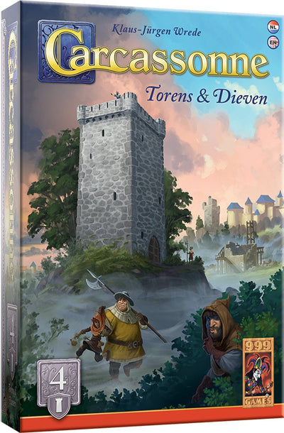 999 Games 999 Games Carcassonne Towers Thieves Erweiterung