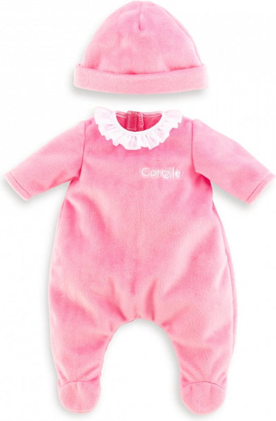 Corolle Mon Grand Poupon - Pyjamas Pink mit Hut, 36 cm