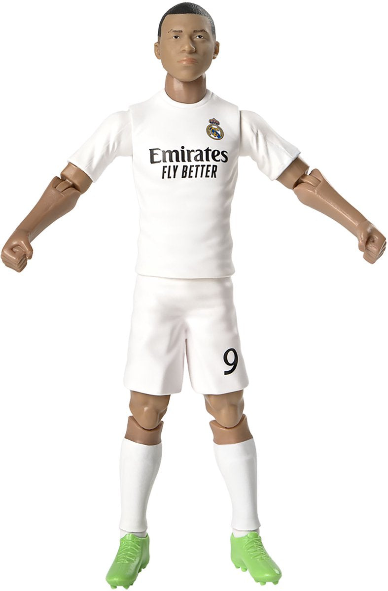 Fußballfigur Real Madrid Kylian Mbappe, 20 cm