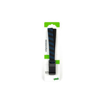 Widk SUV -Sicherheitsbinder 24 mm mit schwarzem Stahlhaken hellblau schwarz