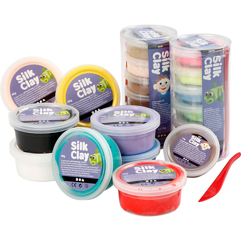 Silk Clay®, verschiedene Farben, 22 Boxen 1 Box