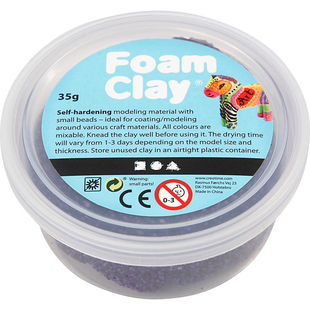 Foam Clay ®, lila, 35 gr 1 Box