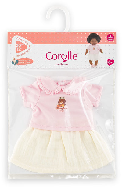 Corolle T-Shirt mit Kleid Little Explorer – 30 cm