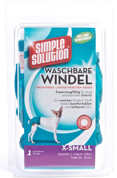Einfache Lösung Windel waschbar