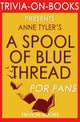 Wissenswertes über Bücher – eine Spule aus blauem Faden