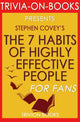 Abi: Die 7 Punkte hochwirksamer Menschen: wirkungsvolle Lektionen für persönliche Veränderung von Stephen Covey (Trivia-on-Books)
