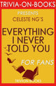 Alles, was ich dir nie erzählt habe: von celeste ng (trivia-on-books)