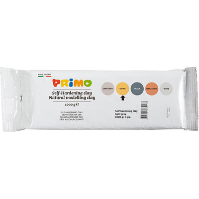 Selbsthärtende Tonerde, Farbe Curry, 1000 g