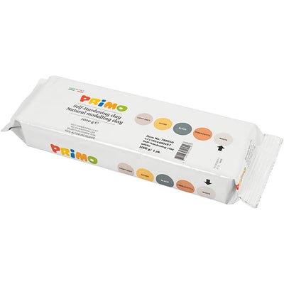 Kreativfirma Selbstverhärtungskulptur Klei White, 1000gr