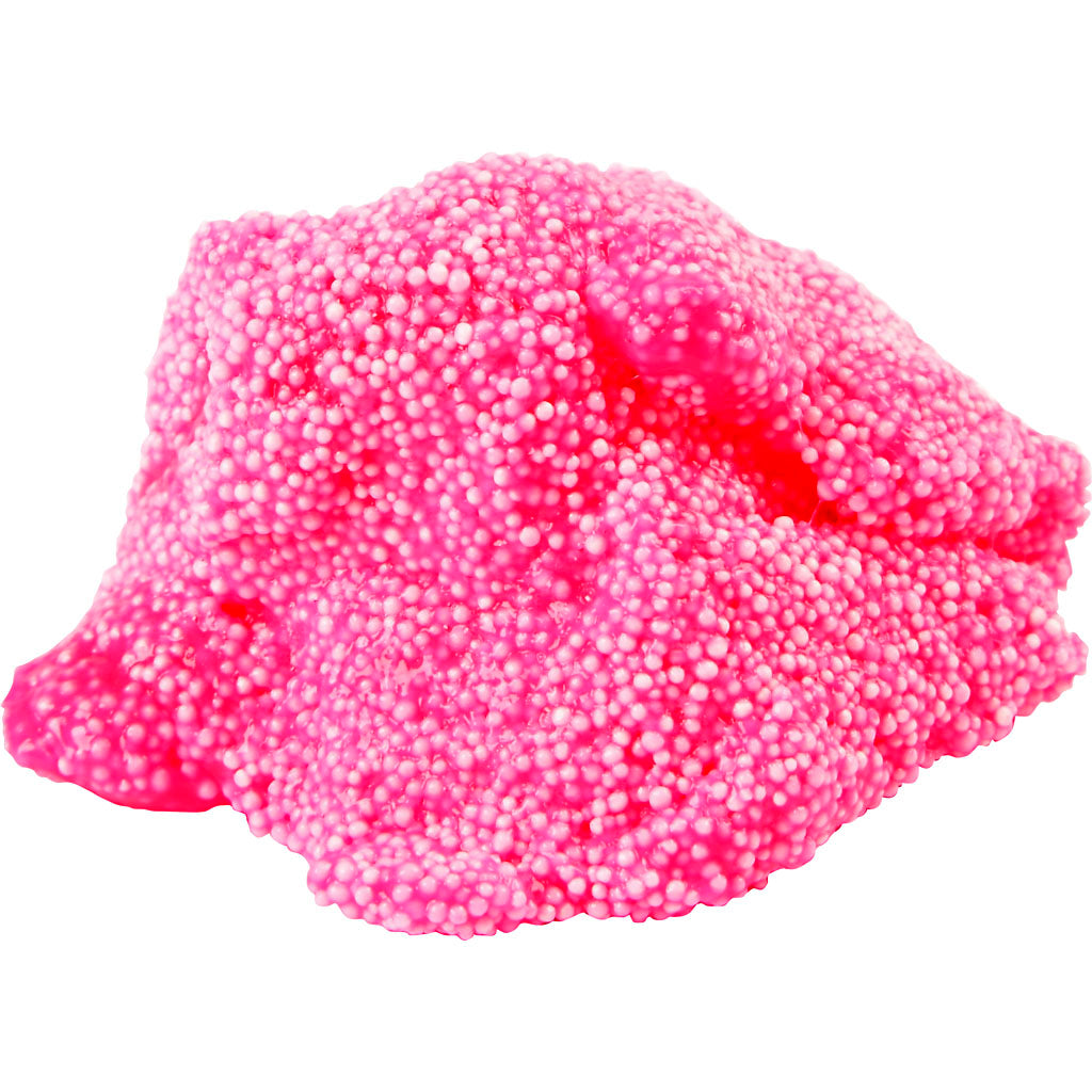 Schaumstoffton - Neon Pink, 35gr.