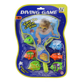 Tauchfische mit Fischen, 7dlg. - afbeelding 2