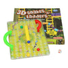 Schlangenleiterspiel 3D