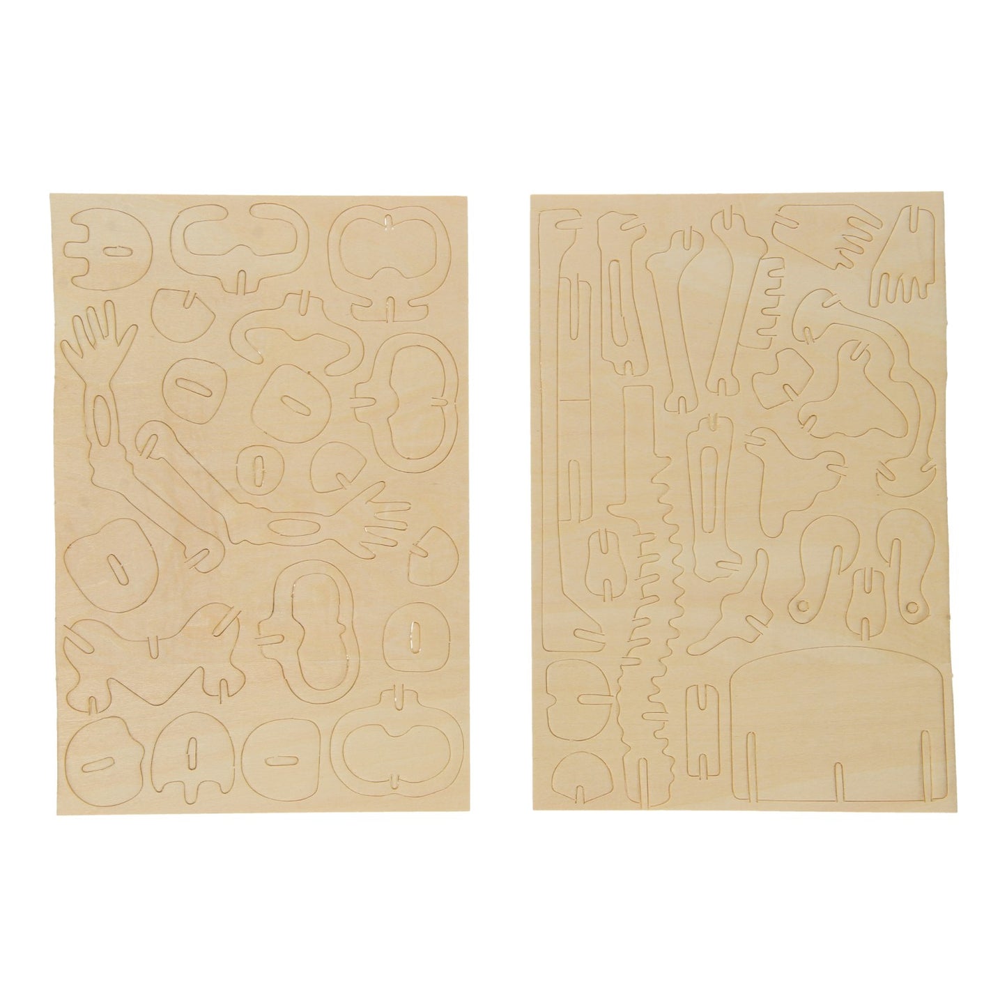 Holzgebäude -Kit - Skelett
