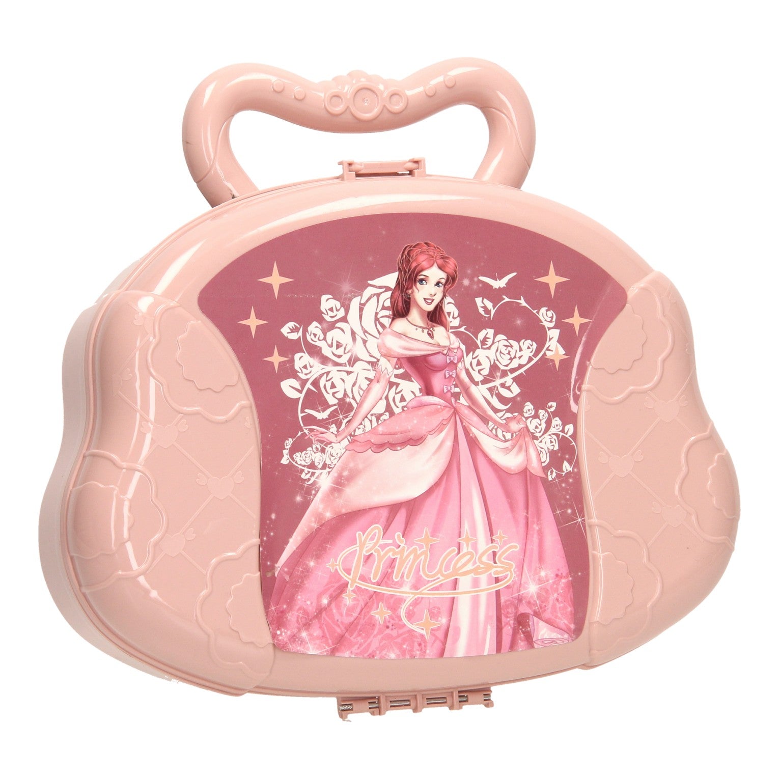Beautycase -Mandeltisch Pink in Spielkoffer