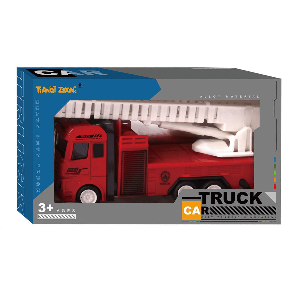 LKW rot zurückziehen