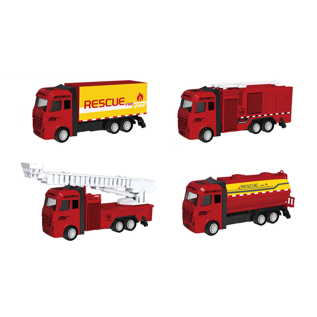 LKW rot zurückziehen