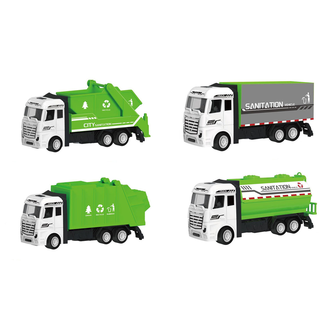 LKW grün zurückziehen