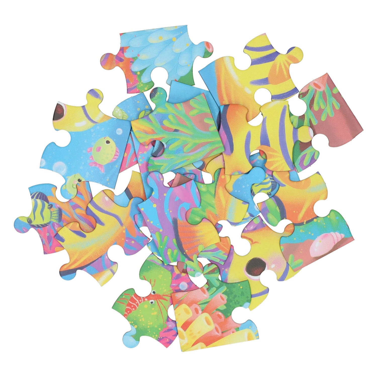 Mini -Puzzle Unterwasserwelt, 20st.