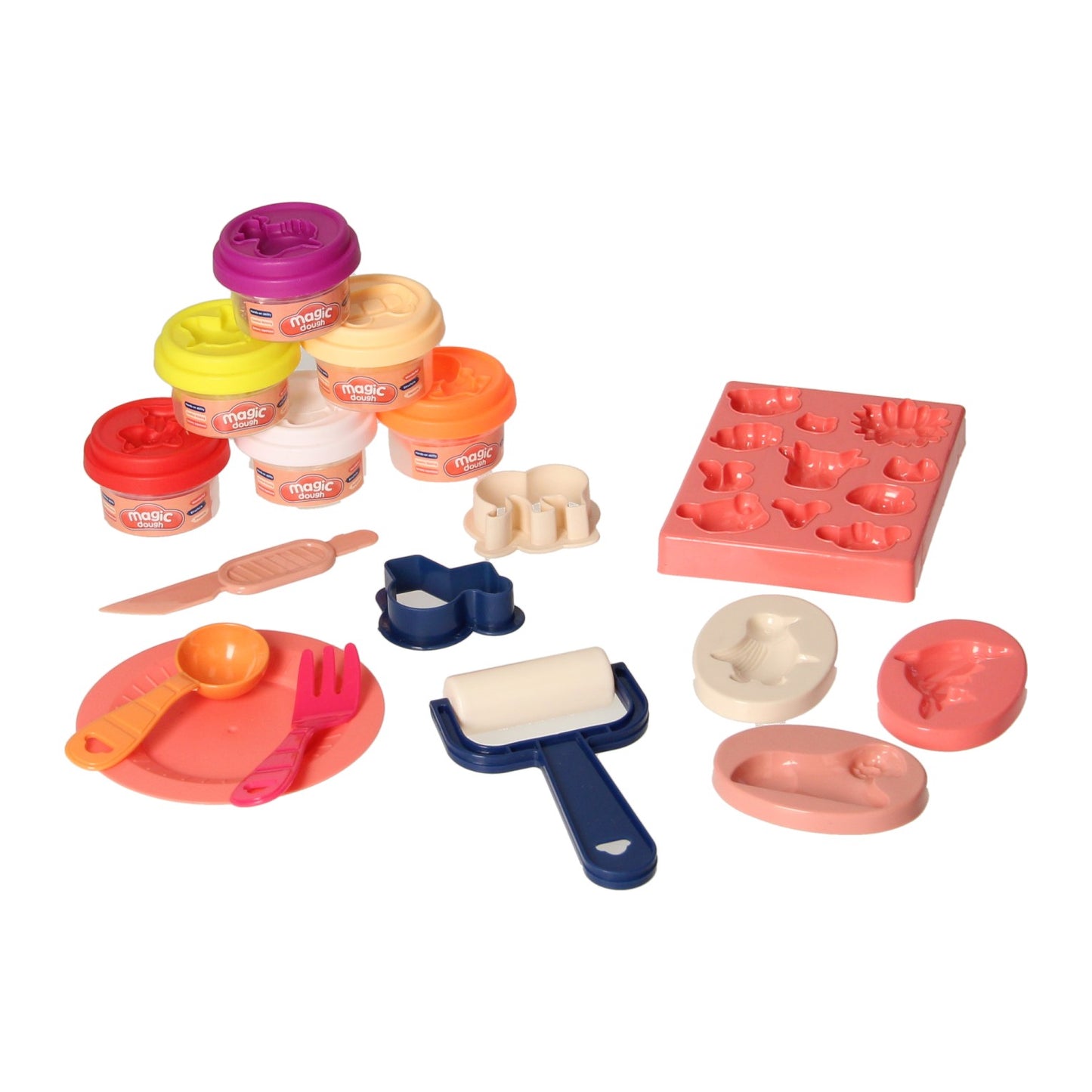 Tierwelt-Ton-Set – 6 Tontöpfe