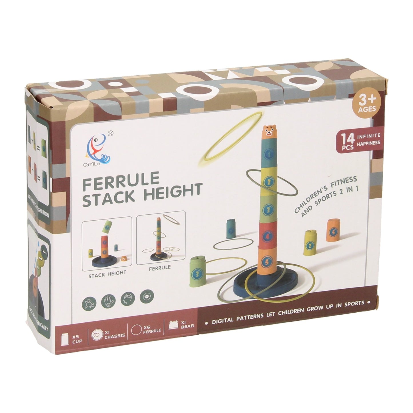 Stapelturm und Ringshot 2in1